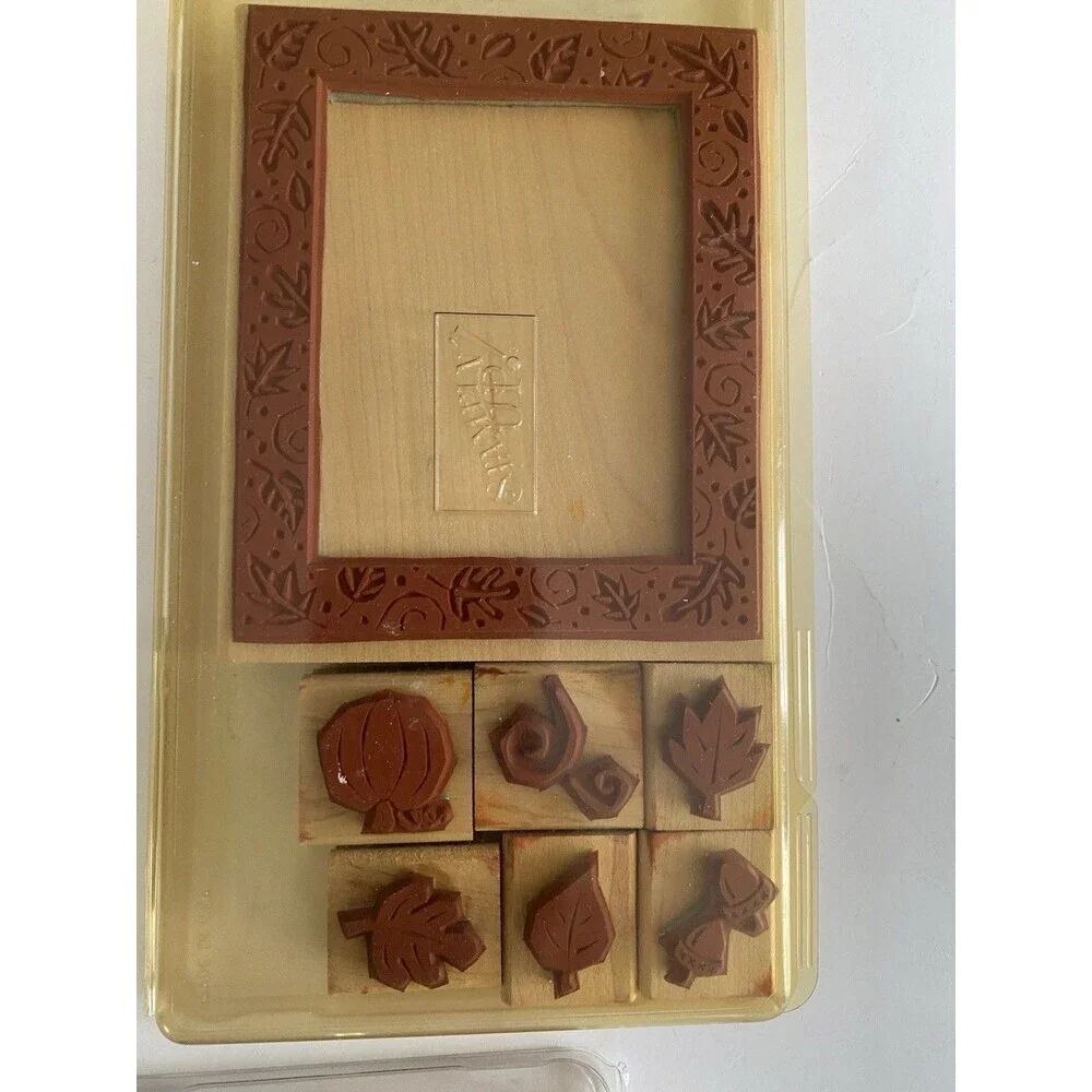 STAMPIN' UP! MIXED lot of Discontinued Mounted Rubber Stamps Vintage 2000’s